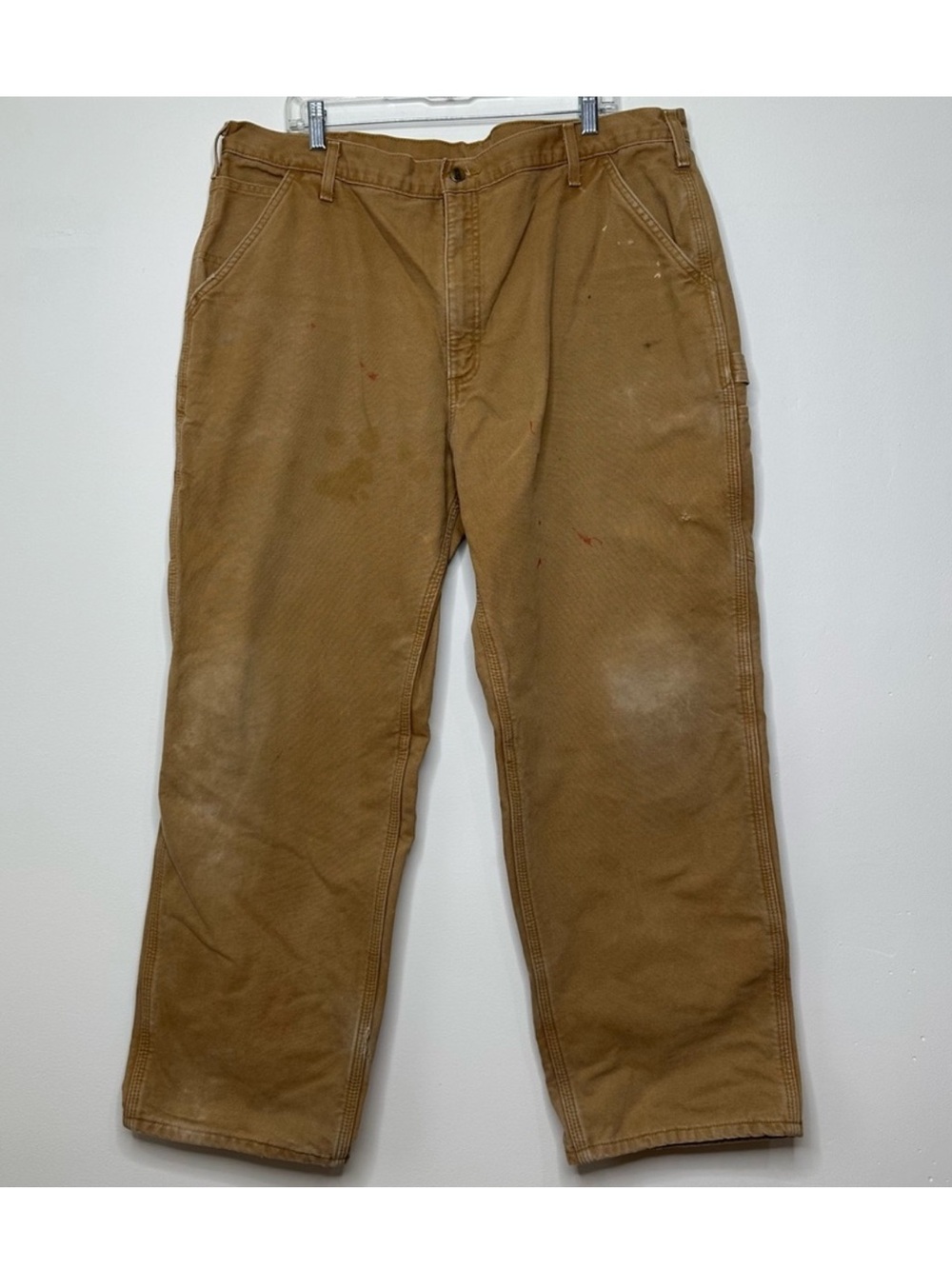 Carhartt Men’s Flannel-Lined Utility Work Pant Size 42